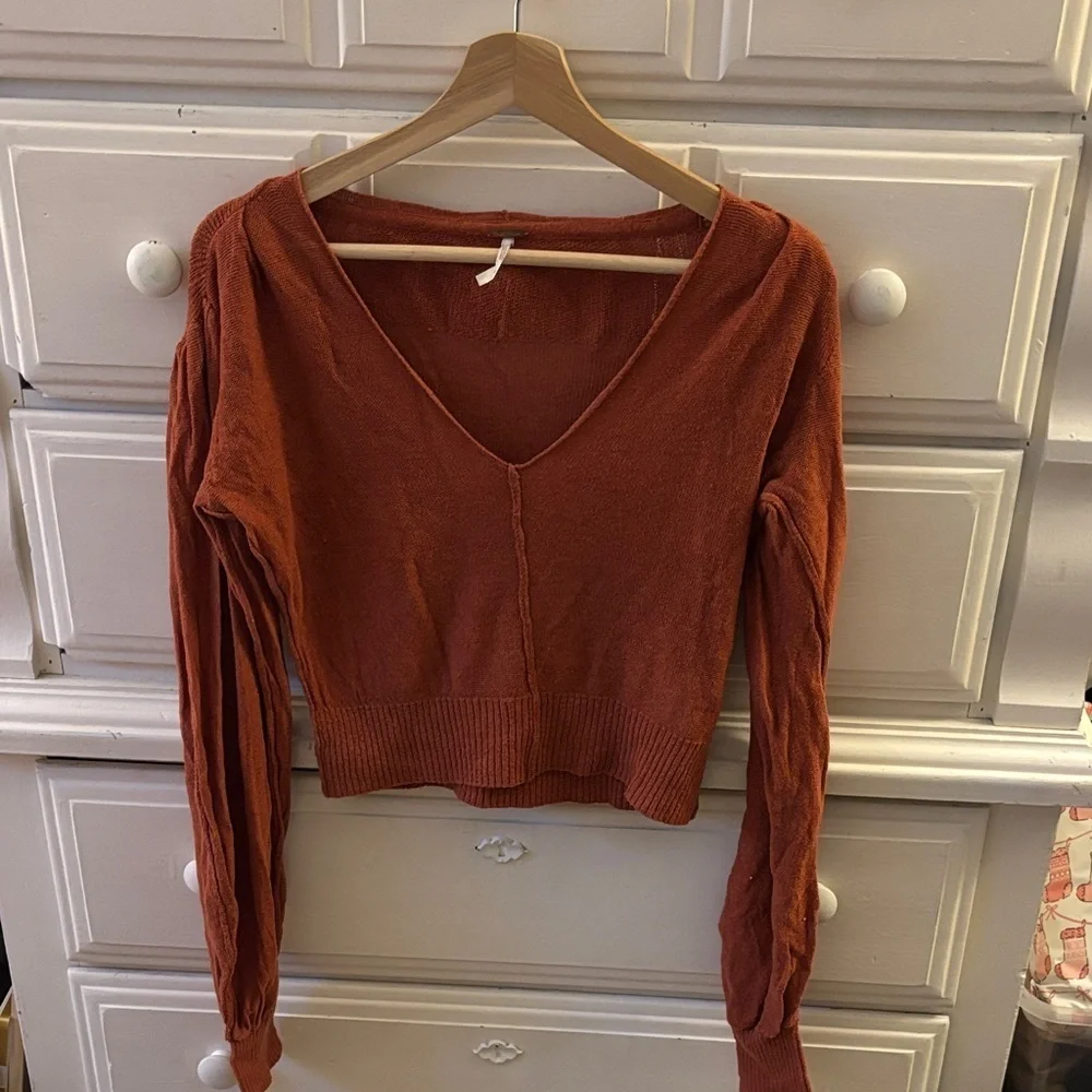 Free People knit sweater